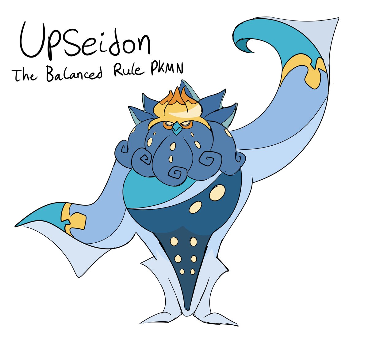 HDBackCatalog's tweet photo. Couple more fakemon ideas, this time evolutions for existing pokemon

A more benevolent split evolution for Inkay, and a Flamigo evolution themed after a cartoon fight cloud https://t.co/7BRa8oqF5H