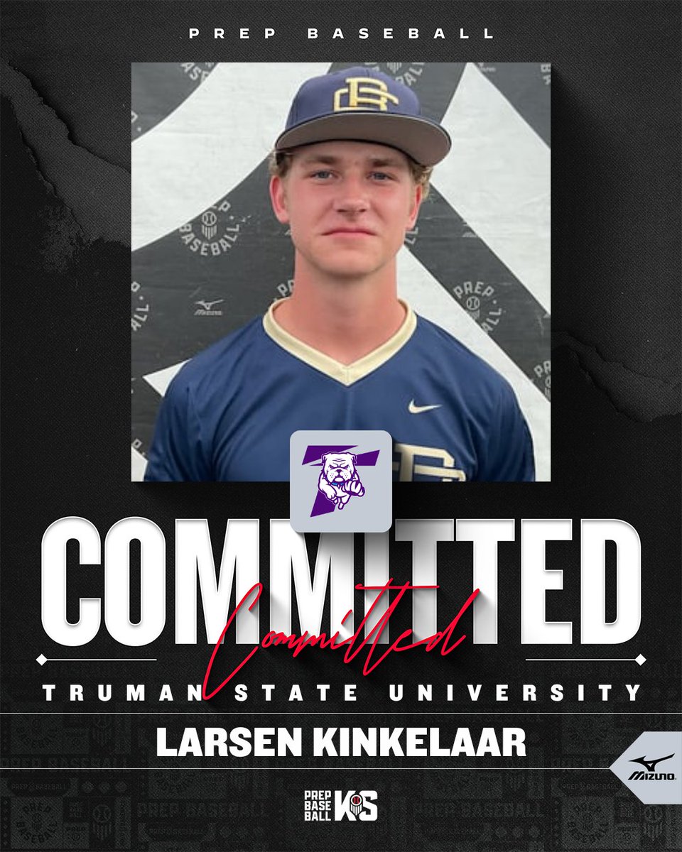 PrepBaseballKS's tweet photo. LHP Larsen Kinkelaar (@skiesbaseball, 2027) commits to @TrumanBaseball

👤: https://t.co/vUDEuo1Z6K // @Larsenkinkelaar https://t.co/ErY2WVLfWT