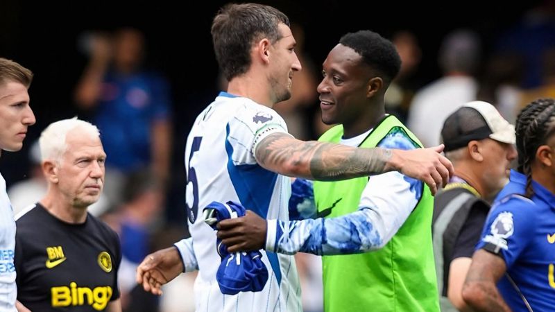 wearebrighton's tweet photo. No Welbeck? No problem... so far

@Noble1844Tony says seven goals in two Premier League games (11 in four if you count the Conference League) shared around the team shows how Brighton can cope without their top scorer of the past two seasons #BHAFC

Read: https://t.co/Nv92mB8EYv https://t.co/niO0IGc86A