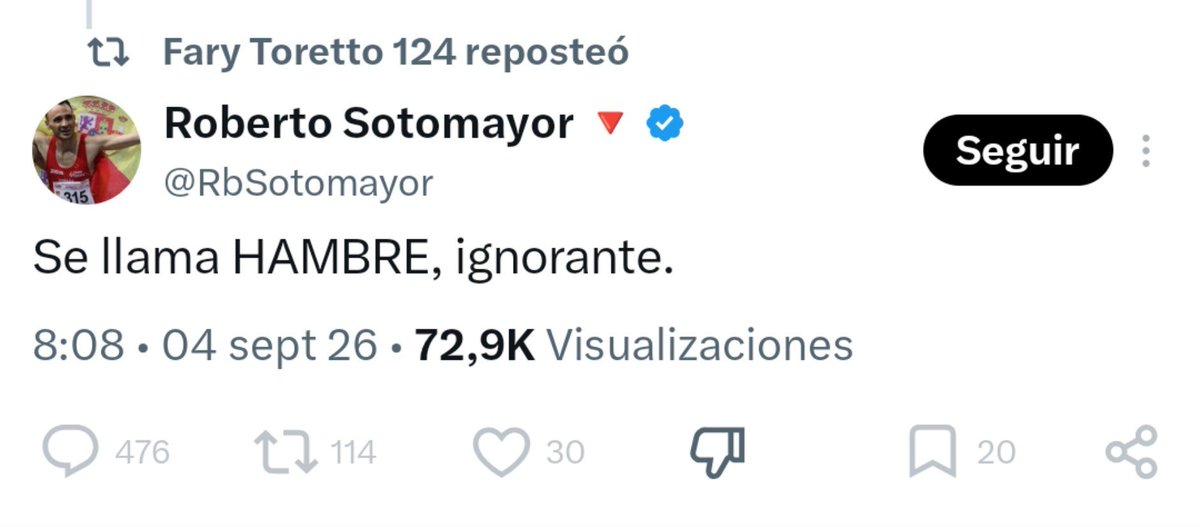 Arsenico_bis's tweet photo. Mi padre salió de su aldea gallega con un saco de patatas no con el móvil en la mano como toda está gente, y no se fue a Suiza a matar al primer animal protegido que encontró, y eso lo comprende toda la gente que no vive todavía en el siglo pasado, y todo se les permite gracias a la gentuza como tú que vive sobre la miseria de otra gente (a cuerpo de Rey) como tú y el zurdo medio de Europa.

@RbSotomayor