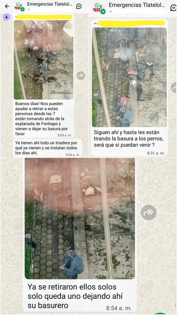 PacoMq_'s tweet photo. .@FedeChavezMX

Aquí @AlcCuauhtemocMx  ignorando el apoyo solicitado por vecinos Tlatelolcas a diario; hoy que vendrías con @AlessandraRdlv, por ejemplo.

¿Qué solución dice la Diputada @DanyAlvarezca se ha implementado?

¿Qué sanción, según la Diputada @TaniaLariosMX, se aplica? https://t.co/uw7tHwjyud