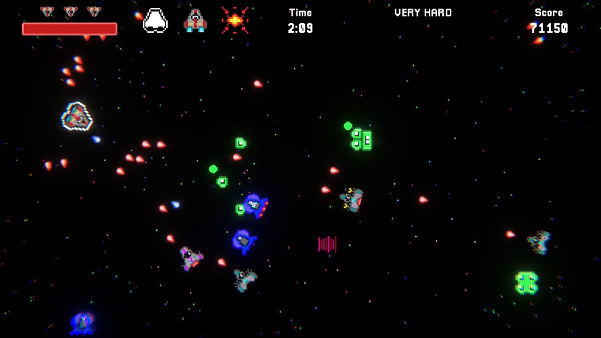 ithyperchaos's tweet photo. Better safe than sorry 🛡️ 

Can you survive the Hyperchaos? 🚀💥 

#ImpactTrialHyperchaos #BulletHell #IndieGame #GameDev https://t.co/AfMTlKDbOi