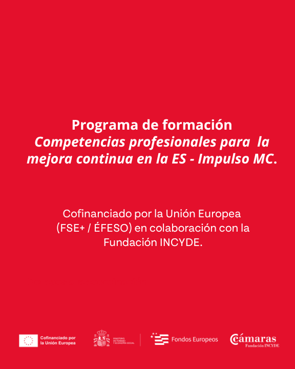 impulso_coop's tweet photo. ✅ Descubre qué está aprendiendo nuestro alumnado para transformar sus empresas desde dentro.
➡️ Impulso MC es un programa de formación cofinanciado por la Unión Europea, a través del #ProgramaEfeso (#FSEPlus).
#ImpulsoMC #Incyde #FondosEuropeos #ImpulsoCooperativo https://t.co/RjnfUn4q0E