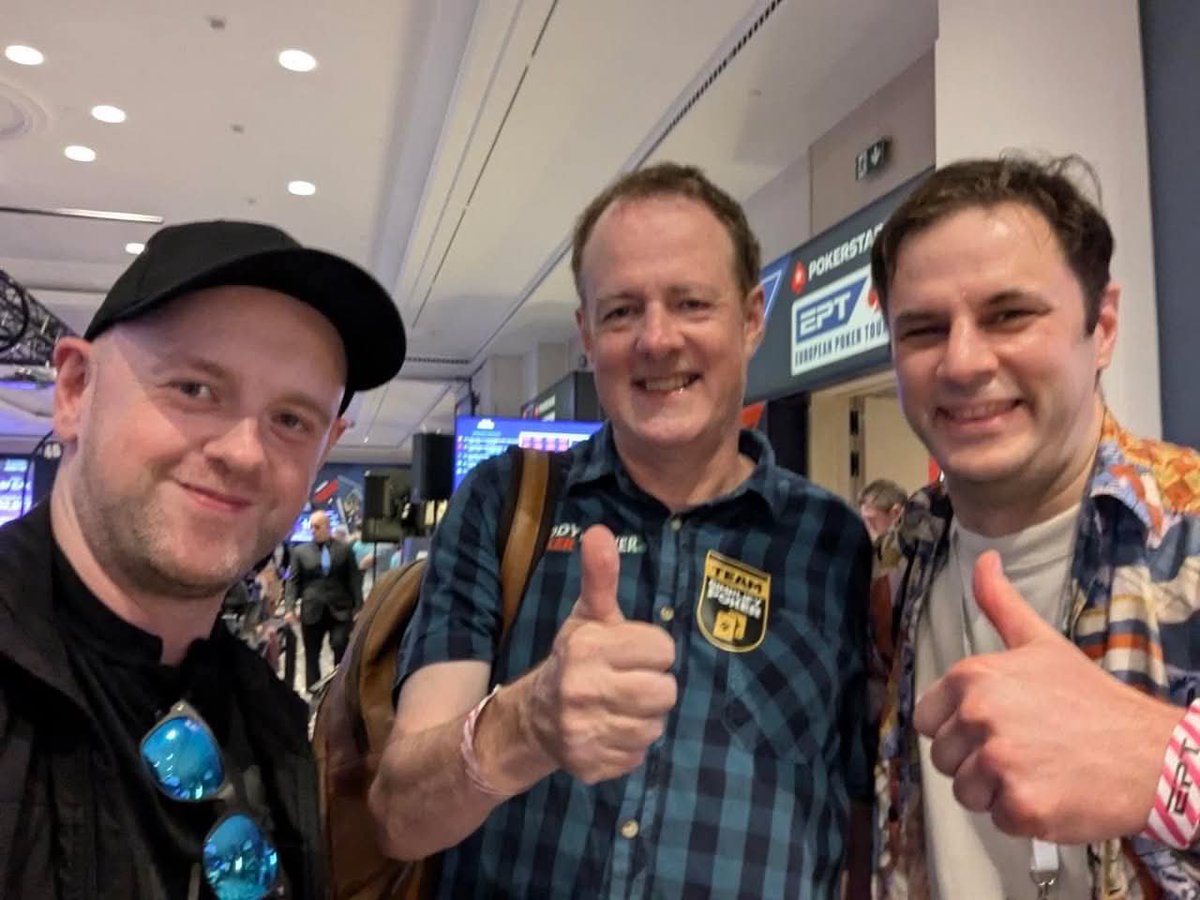 daraokearney's tweet photo. New blog!

Two tricky final table spots a friend had at EPT Barcelona, and some thoughts on action clocks

https://t.co/htQvmhAvNJ https://t.co/QT73DJgfno