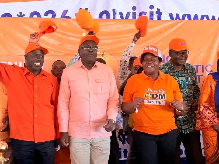 FrancisMasara's tweet photo. MY POLITICS HAS A RED LINE:

Today at the ODM Party Delegates Conference in Nyatike, attended by Party Chairperson Governor Gladys Wanga and other top party officials, I made my position very clear: I support President Ruto’s re-election.

But equally clear in this: I will never be part of any group planning, executing, maiming, killing or destroying the property of a fellow from this region simply because of political differences.

Look at the Kikuyu and Luhya nations. Their leaders occupy different political camps, yet political rivalry has not become a licence to organise goons against fellow leaders.

Even President Ruto has intelligence. He knows such dirty politics only damages us and serves no genuine political purpose.

So don't call me to meetings where the plan is to injure Luos in the name of protecting political positions. I will not be part of it.

We can disagree. We can compete. But let us never turn politics into a licence for coercive violence.

Enkamano. 🙏