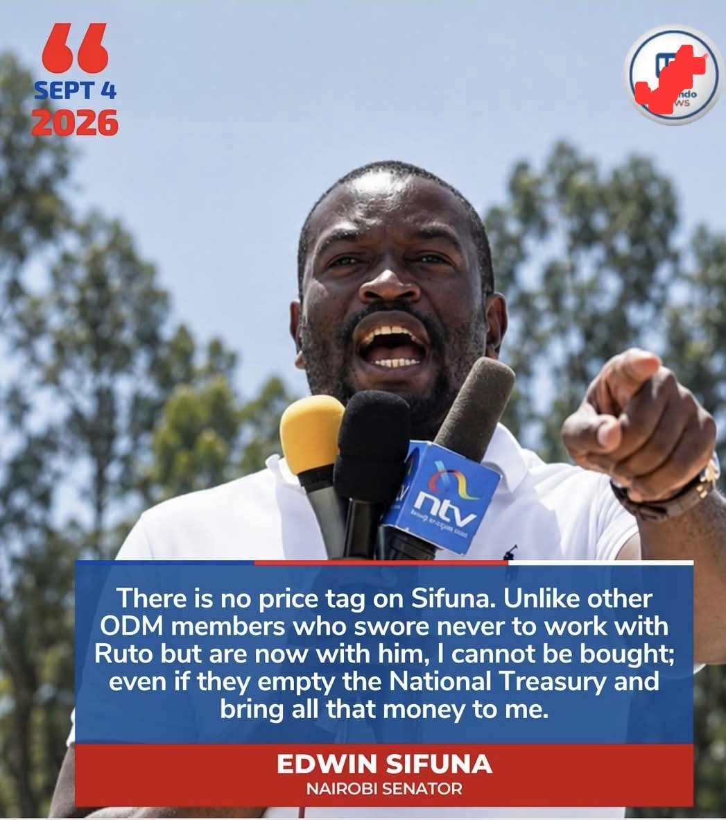DictatorWatch's tweet photo. "There is no price tag on me" - Sifuna https://t.co/Z321R2ezDD