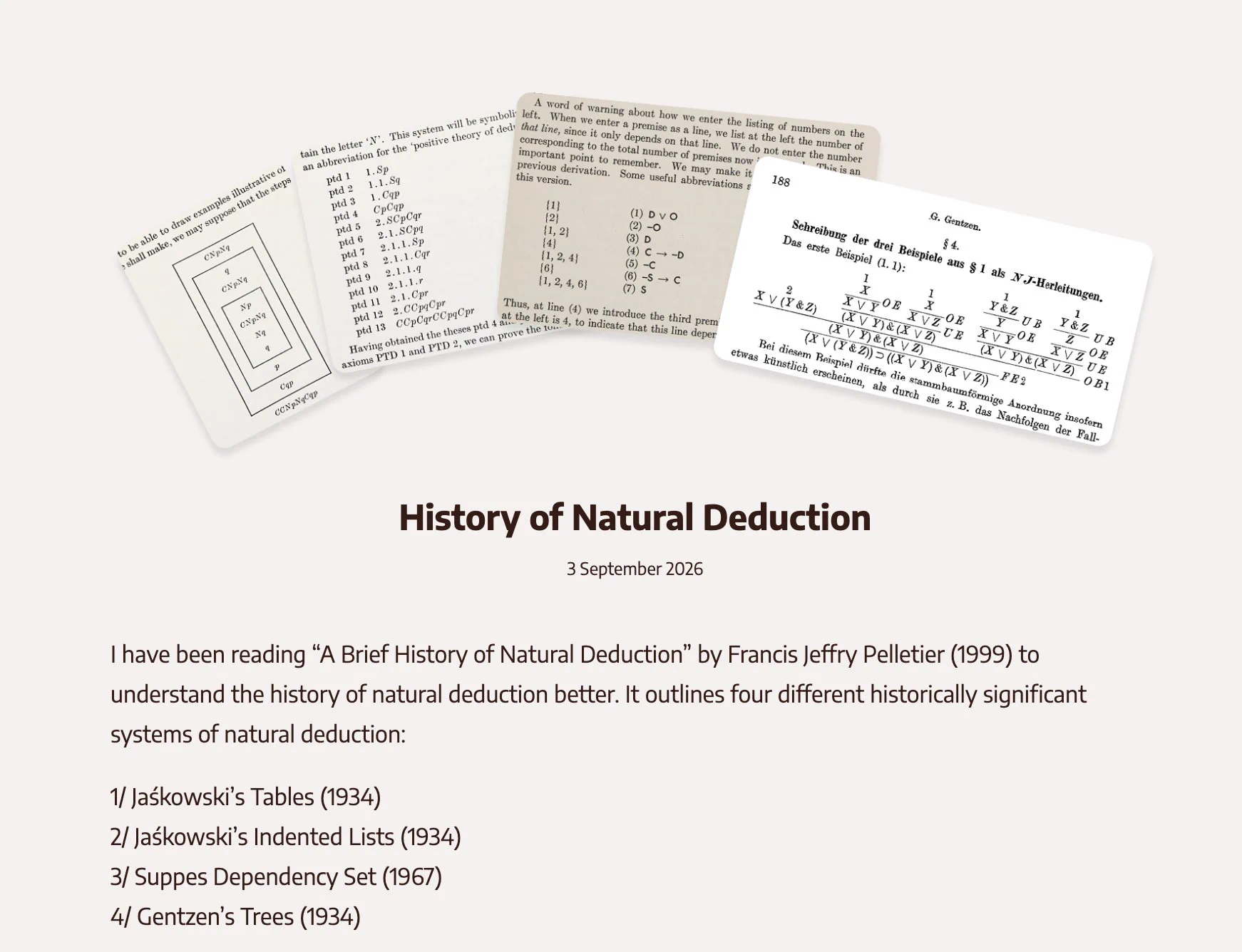 Screenshot of the cover art and title of: https://prabros.com/eris/notes/history-of-natural-deduction