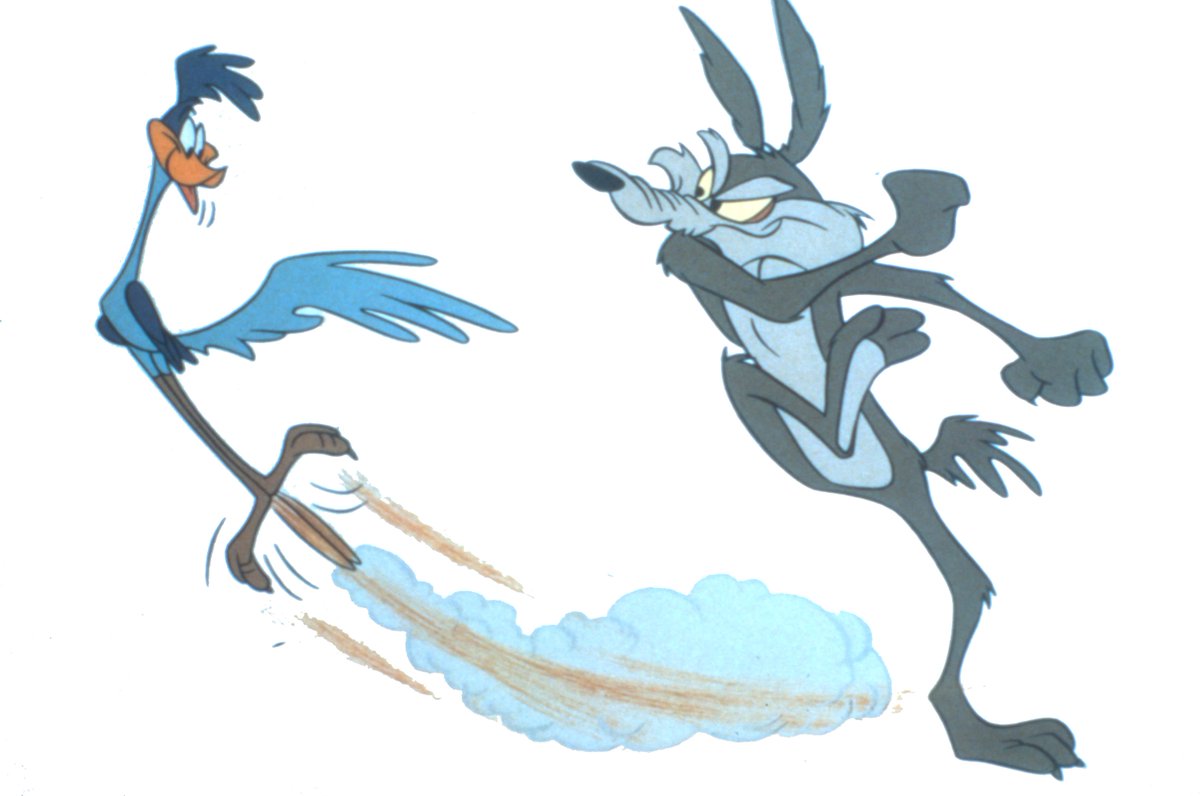 tooninwithmetv's tweet photo. Good morning, Tooners!
Bill and Toony celebrate the debut of Wile E. Coyote and Road Runner!
It’s an all-Wile E. Coyote and Road Runner lineup!
#ToonInWithMe #metv https://t.co/iXgVVmsBeX