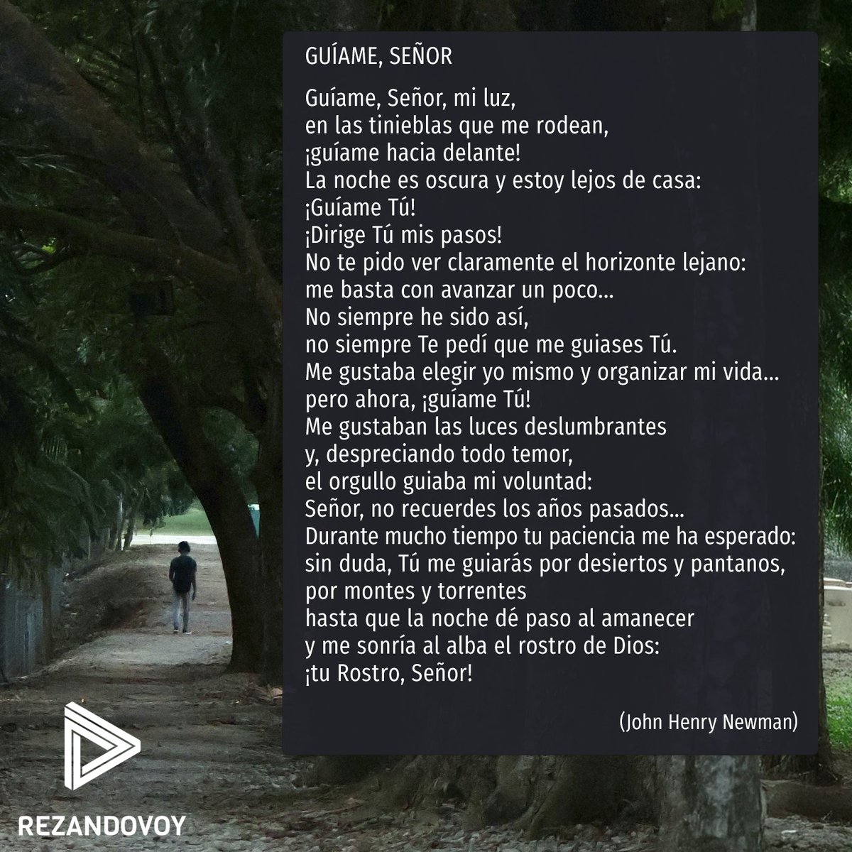 rezandovoy's tweet photo. ¿Hay veces que necesitas que te guíe el Señor? https://t.co/c5uGe5k5B7