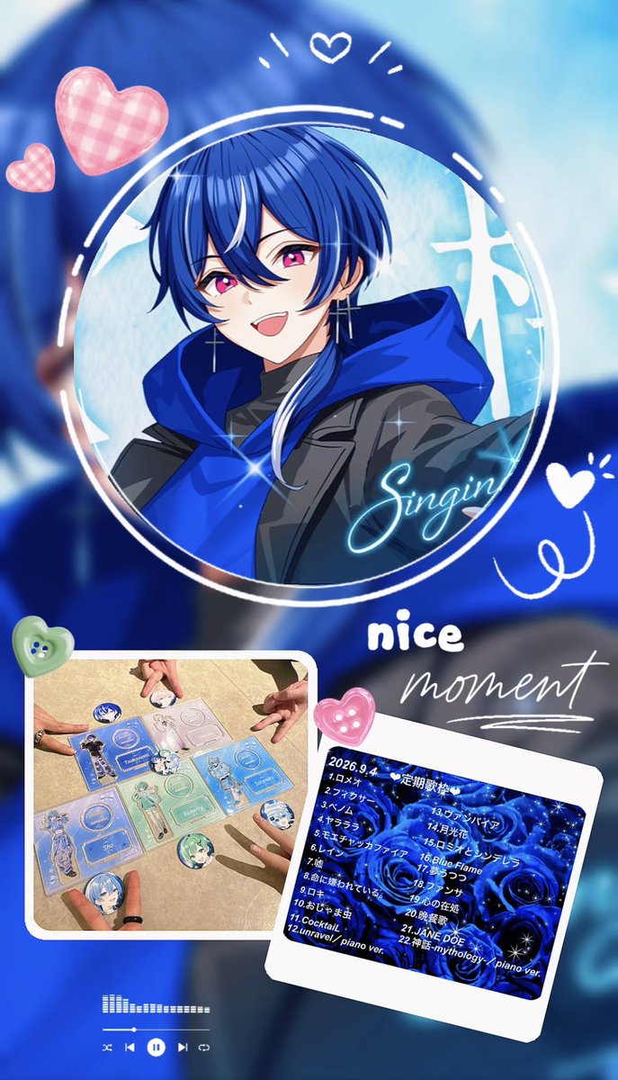 o_____xxx0's tweet photo. 💙 †・✦ 定期歌枠 ✦ ・† https://t.co/azotgxoqIj
