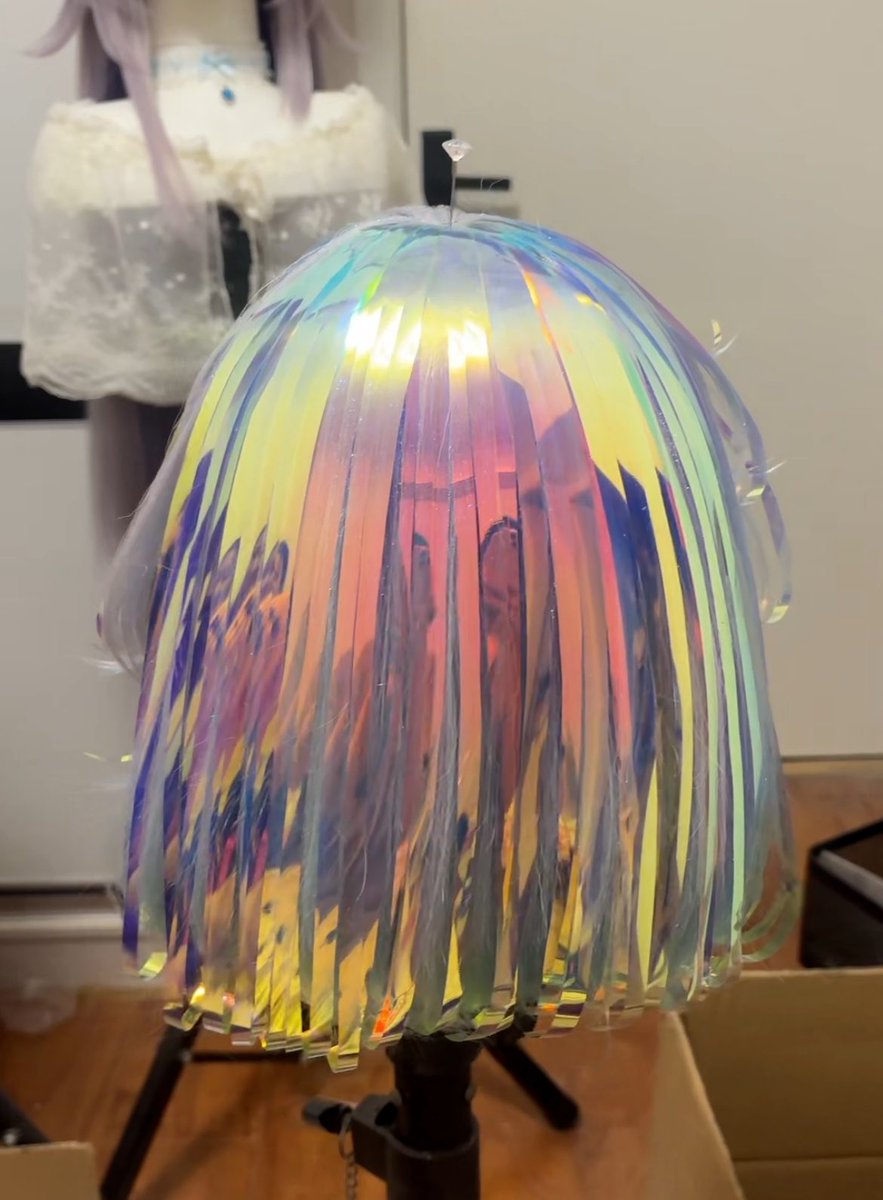 chistar4455's tweet photo. 今回ウィッグのセットをお願いしたんですが、
めちゃくちゃ可愛く仕上がって嬉しい……🥹💕

誰か見てほしい！！！ https://t.co/unYuWoviBD