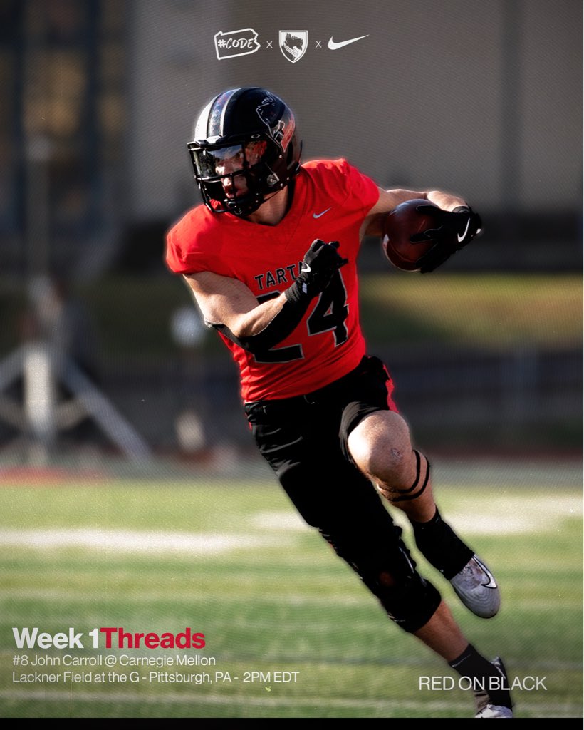 TartanFB's tweet photo. The hay's in the barn.
Week 1 Threads.🟥⬛️⬛️
.
.
#CODE | #BYB | #RDT https://t.co/SSMTqqEycn