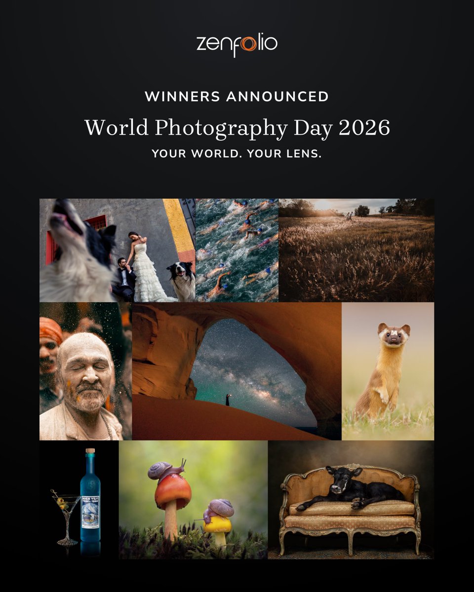 Zenfolio's tweet photo. 🏆 The winners of Your World. Your Lens. are here!

Thank you to every photographer who entered. Congrats to our category winners, finalists, and Community Choice recipient.

See all the winning images 👇
 https://t.co/APzHRhS1Sv https://t.co/g43waI2f3V