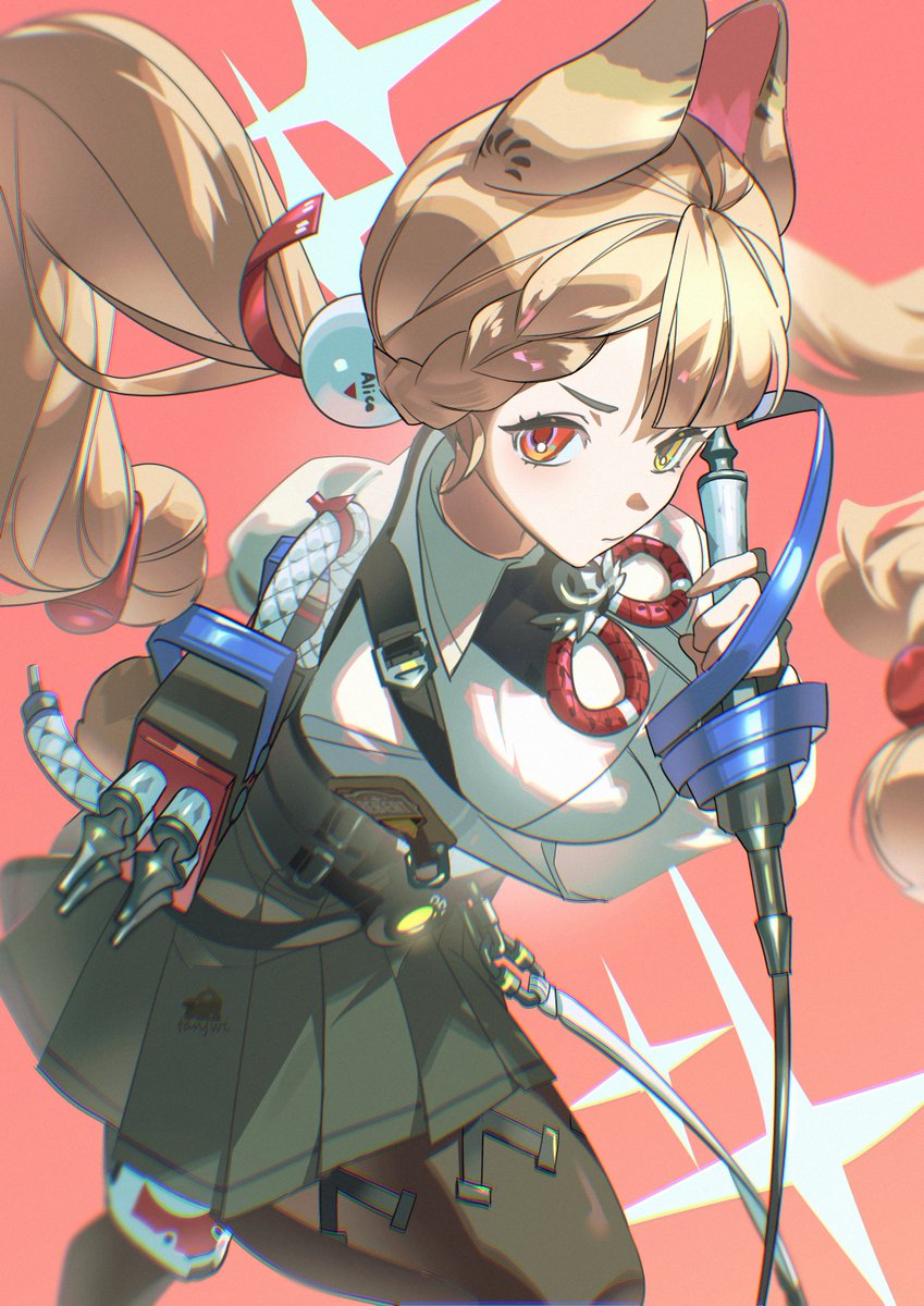 tanjwi_rat's tweet photo. 058 アリス・タイムフィールド #zzzero #ゼンゼロ https://t.co/9wiOwv5OSw
