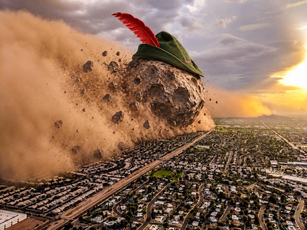 Robinhood_18932's tweet photo. Robinhood hit on-chain like an asteroid. https://t.co/2YZWBHZl90
