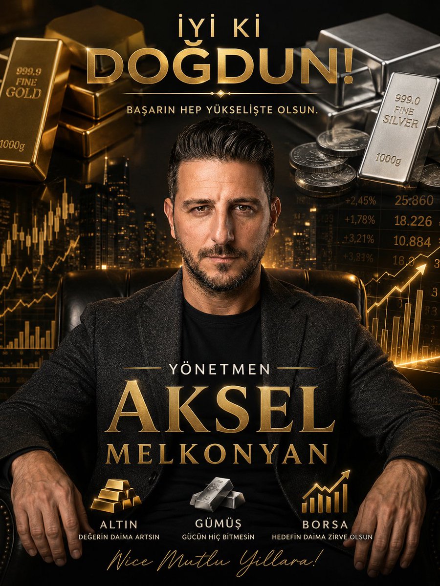 kdrkrbyk's tweet photo. @akselmelkonyan Allah evladın ve eşin ile birlikte nice sağlıklı yaş almalar nasip etsin 🙏 https://t.co/zJ0SrT5gTF