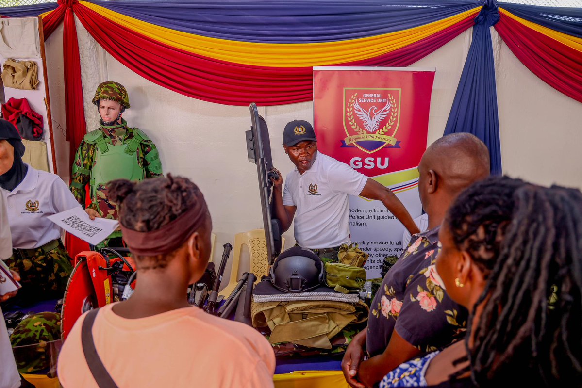 NPSOfficial_KE's tweet photo. 𝗚𝗦𝗨 𝗦𝗛���𝗪𝗖𝗔𝗦𝗘𝗦 𝗧𝗔𝗖𝗧𝗜𝗖𝗔𝗟 𝗠𝗔𝗡𝗗𝗔𝗧𝗘 𝗔𝗡𝗗 𝗖𝗢𝗠𝗠𝗨𝗡𝗜𝗧𝗬 𝗣𝗢𝗟𝗜𝗖𝗜𝗡𝗚 𝗔𝗧 𝗧𝗛𝗘 𝟮𝟬𝟮𝟲 𝗠𝗢𝗠𝗕𝗔𝗦𝗔 𝗜𝗡𝗧𝗘𝗥𝗡𝗔𝗧𝗜𝗢𝗡𝗔𝗟 𝗦𝗛𝗢𝗪

The General Service Unit (GSU) is actively participating at the ongoing Agricultural Society of Kenya (ASK) Mombasa International Show. Running under this year's national theme, "Promoting Climate-Smart Agriculture and Trade Initiatives for Sustainable Economic Growth," the GSU is leveraging the platform to demonstrate how a secure, resilient nation forms the bedrock of sustainable trade and economic progress.

Established in 1948 and officially designated as the G.S.U. in 1953, this elite formation of the Kenya Police Service has undergone continuous modernisation. Today, the unit, led by the Commandant, Mr. Johana Tonui, AIG, boasts advanced personnel training, state-of-the-art equipment, and superior operational capabilities tailored to safeguard Kenya’s economic and developmental interests.

By protecting vital national infrastructure, international trade installations, and manufacturing corridors, the unit ensures that climate-smart agricultural investments and trade hubs operate in a safe environment. These operations remain a key enabler for local and international investors seeking to drive sustainable economic growth across the region and beyond.

This year's trade fair at the Jomo Kenyatta Showground, Mkomani, has witnessed an unprecedented level of productive interaction between GSU officers and members of the public. By sharing insights widely with students, youth, men, and women across all cadres, the unit is dismantling long-held misconceptions and bridging the historic gap between law enforcers and the public.

The National Police Service warmly invites all showgoers to visit the NPS Stand. Come interact with our officers, explore our operational capabilities, and partner with us in securing a sustainable future for Kenya.