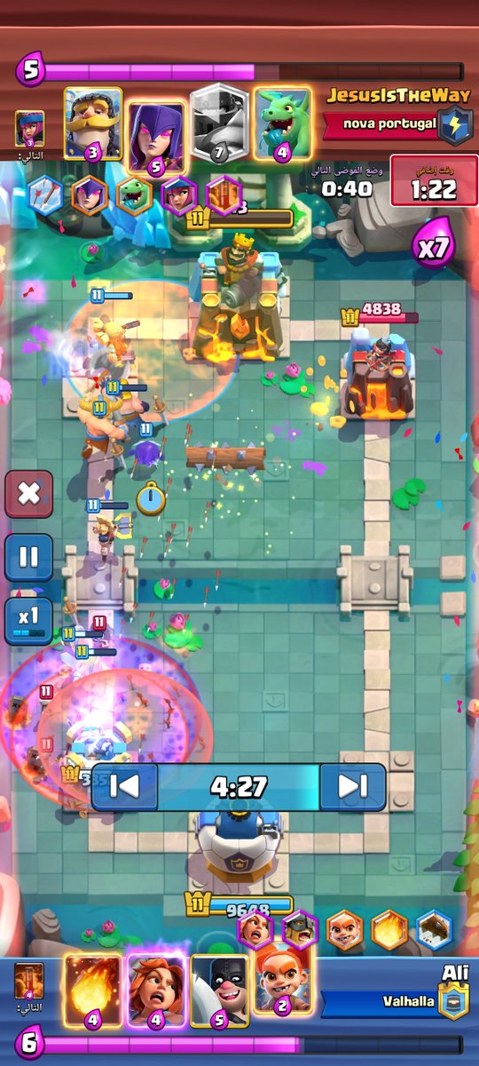 starboali's tweet photo. @RoyaleAPI @ClashRoyale took me 1.5 hours https://t.co/6yvhgj5Iv8