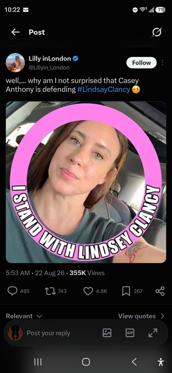Revan09s's tweet photo. @marybethmom @EricLDaugh So you stand with Casey Anthony https://t.co/UPIcZSJDub