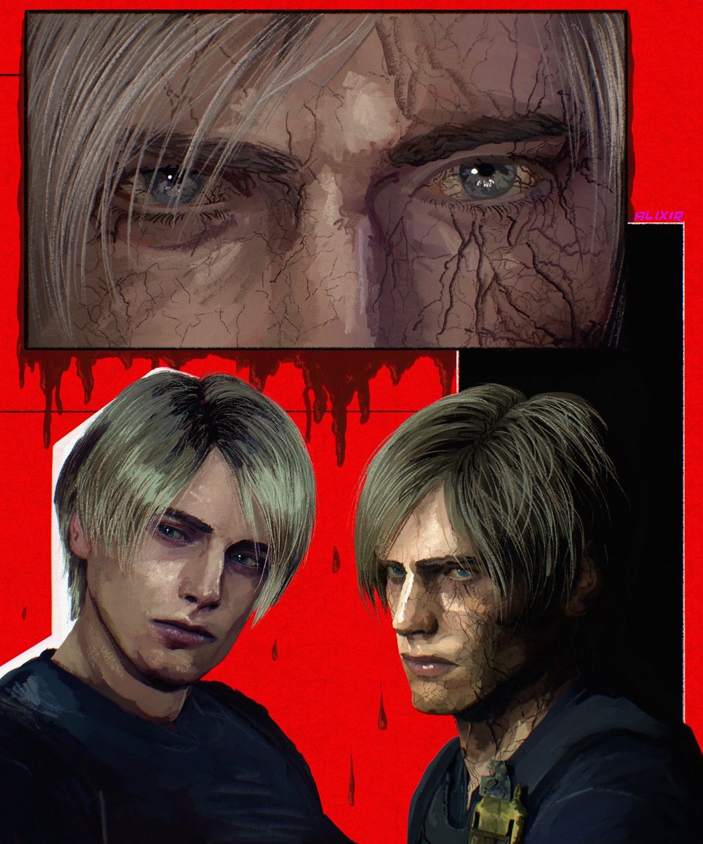 alixirdevida's tweet photo. re4 leon studies #ResidentEvilㅤ #re4remake #leonskennedy #leonkennedy #residentevilfanart https://t.co/zvuy5IJ0YC