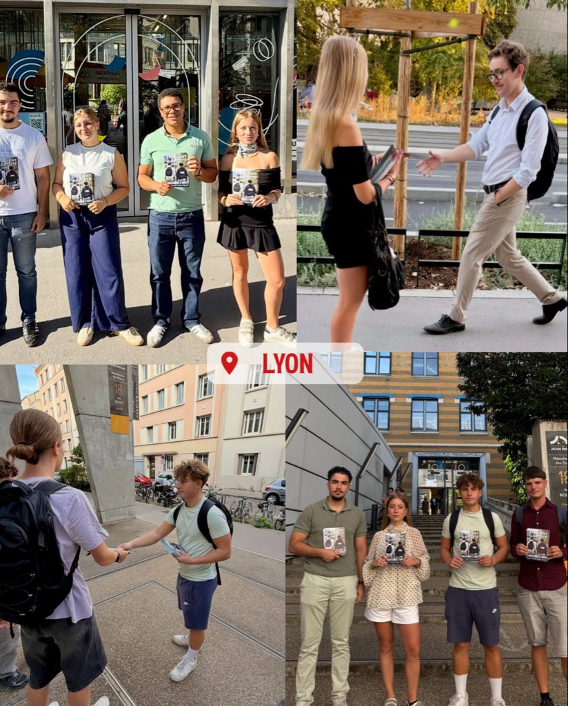 droiteuniv's tweet photo. Bonne rentrée à tous !

Cette semaine, l’UNI était mobilisée sur tous les campus de France pour accueillir les nouveaux étudiants et faire connaître nos idées !

Alors, où que tu sois en France, une section de l’UNI t’attend. Étudiant de droite, n’attends plus et rejoins-nous ! 🔴⚪️
