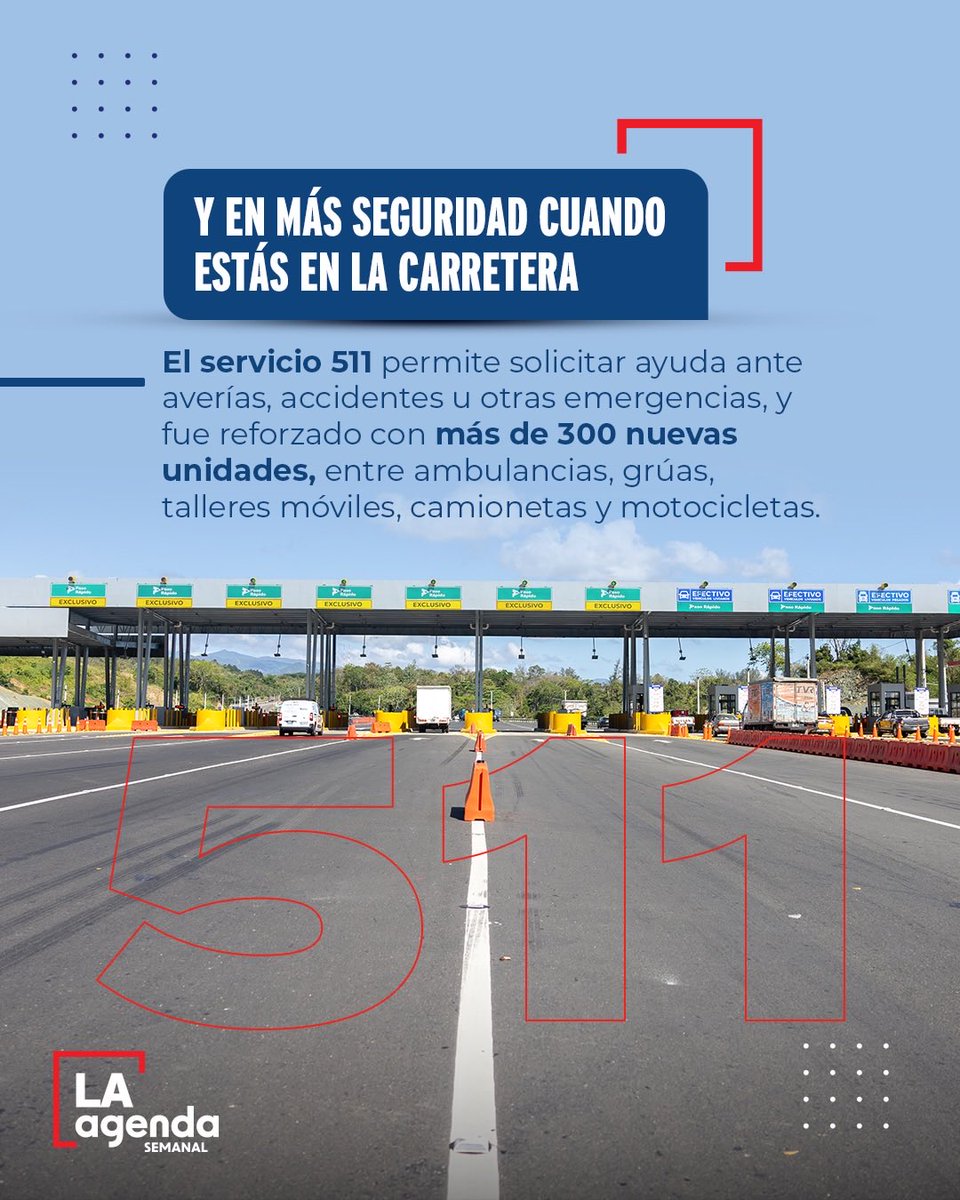 RD_VIAL's tweet photo. Cada mejora en nuestras vías tiene un impacto directo en la vida diaria.

Por eso seguimos mejorando la red vial y fortaleciendo los servicios que acompañan a quienes se mueven por el país. https://t.co/X6yHC9sBa5