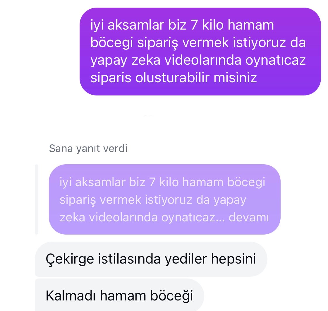 ecemreunion's tweet photo. @Bariscaglaar yalan söylemeyin lütfen daha gecenki siparisi yollamadınız ?? https://t.co/6mjLk6VheG