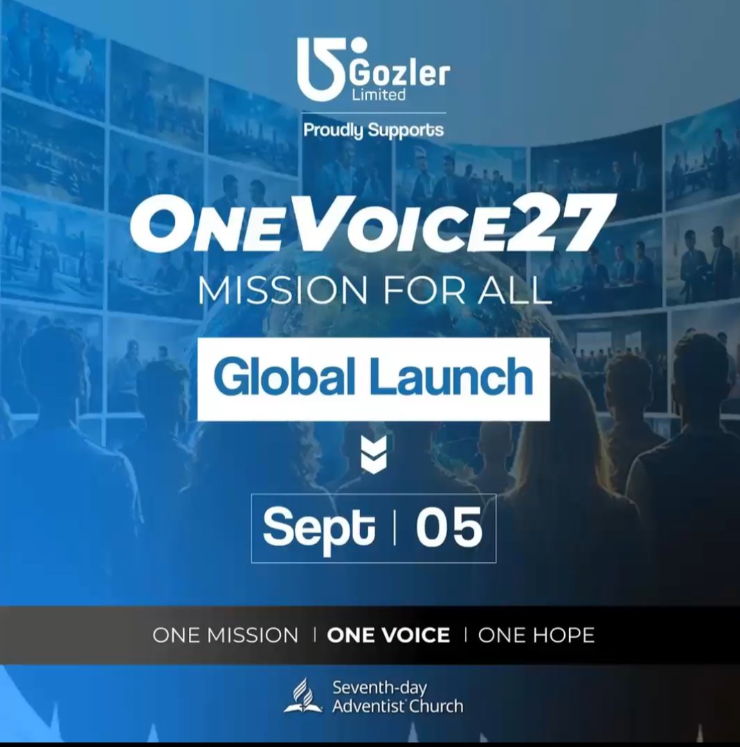 M2wawa2Sk's tweet photo. ONE VOICE 2027 renewed commitment to Christ One Voice,One Mission,One Hope in Christ.
#onevoice2027 #sda #adventist #seventhdayadventist #onevoice #onefaith #unityinchrist #jesuschrist #adventistfamily #sdamovement #revival #faith #hope #love #godfirst #sabbath #christianity https://t.co/sZk1ZdaYaW