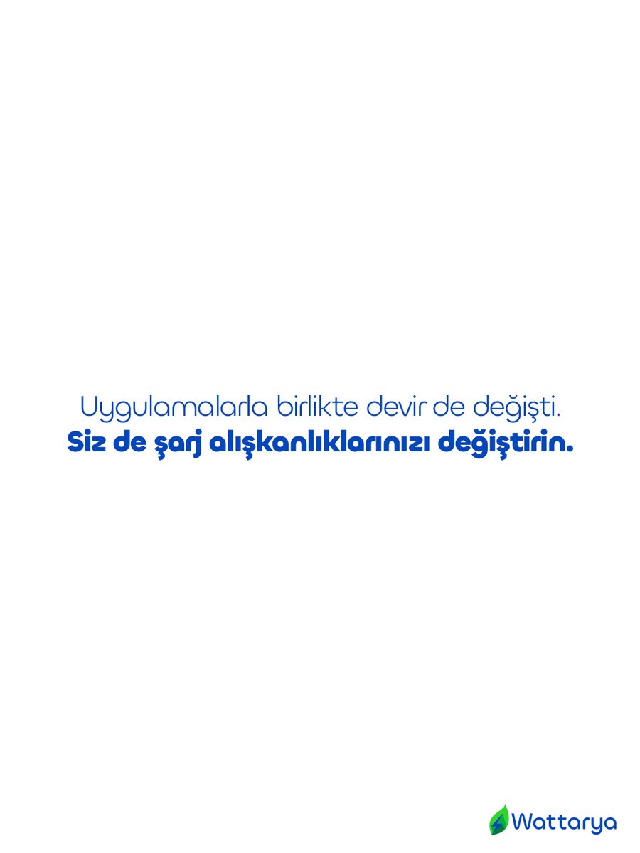 WattaryaTurkiye's tweet photo. Devir değişti, şarjınızı planlamak artık çok daha kolay. ⚡

Wattarya mobil uygulaması ile size en yakın şarj istasyonunu bulun, rezervasyonunuzu yapın ve şarjınızı kolayca yönetin.

#Wattarya #EnerjiDiyarı #ElektrikliSürüş https://t.co/NDxz6qBXUb