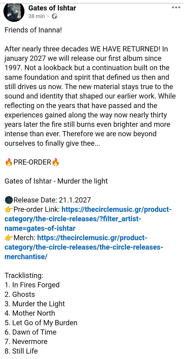 anticommie123's tweet photo. New Gates Of Ishtar album actually announced

We're so back https://t.co/RCTS2D4YTH