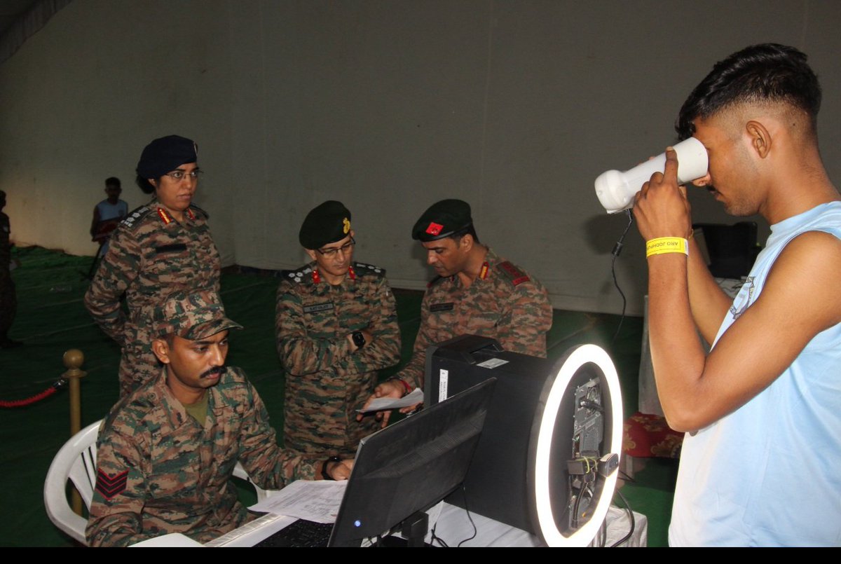 KonarkCorps's tweet photo. “Dream. Strive. Wear the Uniform”

The second Army Recruitment Rally of #Rajasthan State commenced at Rajkiya Sharirik Shiksha Mahavidyalaya, #Jodhpur on 01 September 2026 & will continue till 19 September 2026.

Conducted by Army Recruiting Office Jodhpur, the rally is witnessing enthusiastic participation of aspiring candidates, including men & women, who have stepped forward to the ethos of #NationFirst & serve the nation.

#JoinIndianArmy 
#SouthernCommand

@adgpi
@DIRECTORATERTG
@IaSouthern
@PRODefPune
@PRODefRjsthn
@DefencePRO_Guj