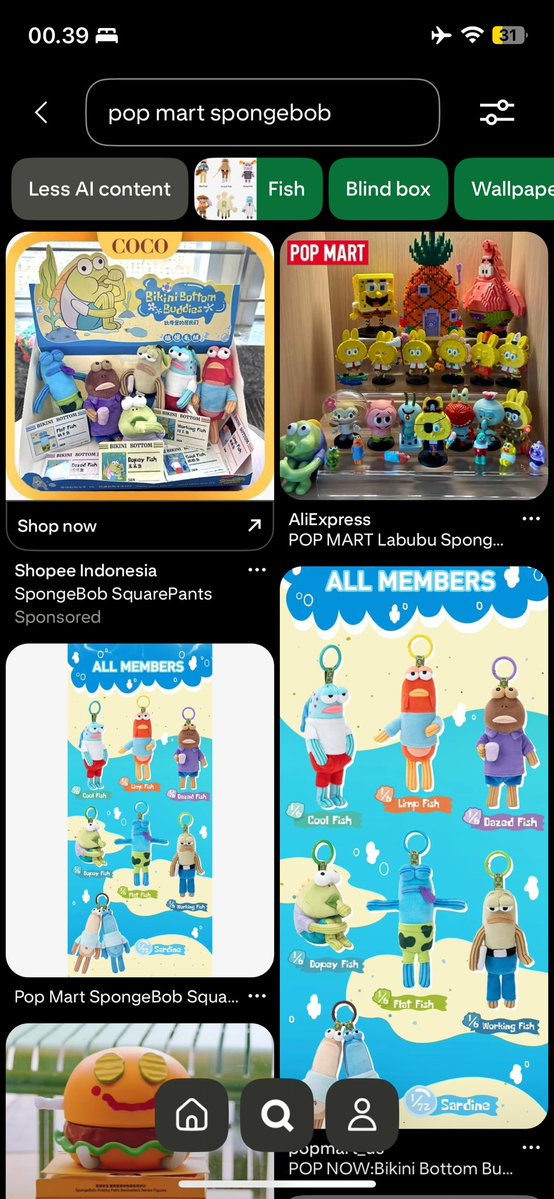 DisDiyoo's tweet photo. sumpah minat banget jir sama pop mart spongebob, tapi jauh banget anj bw dari rumah ku 👎🏻👎🏻 https://t.co/RmSXif5eco