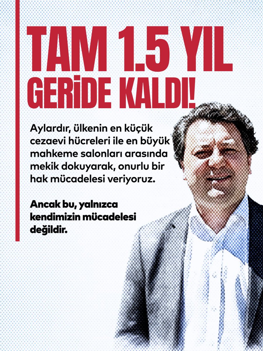 akgungurkan's tweet photo. Adaletsizlik devleti, suskunluk insanı çürütür. 

1.5 yıldır sürdürdüğümüz bu onurlu hak mücadelesinde yanımızda olan, dayanışma gösteren, boyun eğmeyen ve cesareti büyüten herkese selam olsun. https://t.co/2mSUGCedro