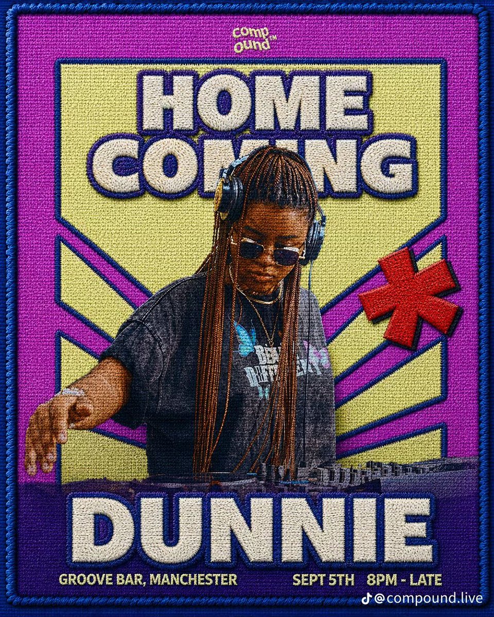 OfficialDunnie's tweet photo. Playing at compound live in Manchester tomorrow! Cc @CafeRiddim https://t.co/B2P1F8tliq