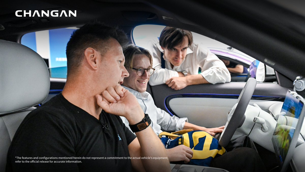 globalchangan's tweet photo. Day 2 in Chongqing. ๐
The Global Proof Crew got a closer look at CHANGANโs latest vehicle technologies and vision for intelligent mobility at the 6th Changan Technology Ecosystem Conference.
A glimpse into whatโs next. ๐
#CHANGAN #ChanganBuildsTomorrow #SmartYourFuture #ChanganTechEcosystem #VastOceanPlan