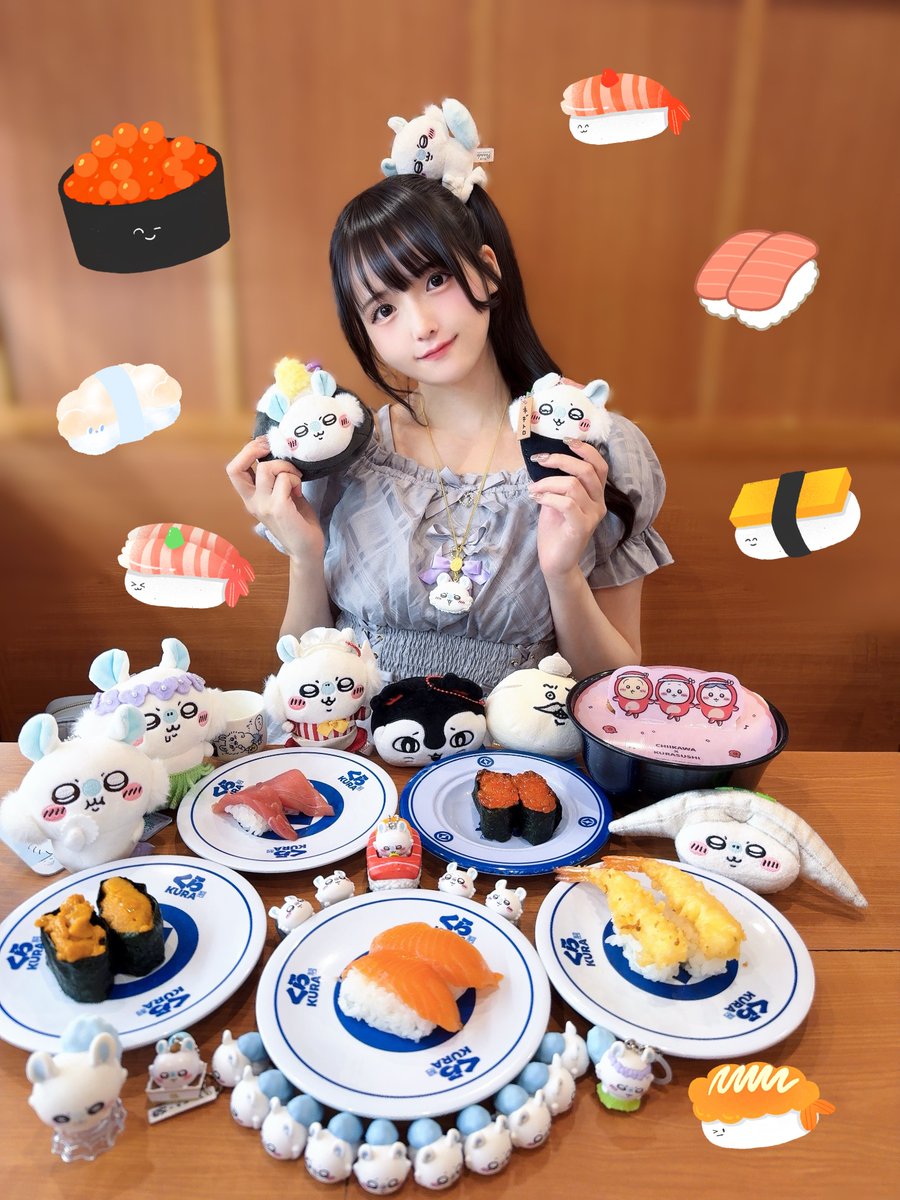 mizuumiramune's tweet photo. くら寿司ちいかわコラボ🍣🍵

今回はフィギュアはお迎え出来なかった😹でもね、湯呑み5個もらえたので🙏🏻🍵

みんなは行った??🍣 https://t.co/sIcgVUuyxU