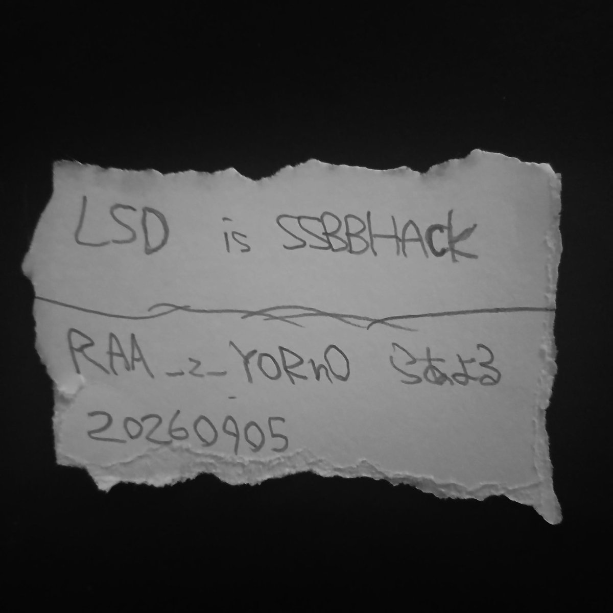 LaaY0LU___en's tweet photo. らあよる RAA_z_YORnO
###LSDisSSBBHACK ### ### https://t.co/h56HO0x1jS