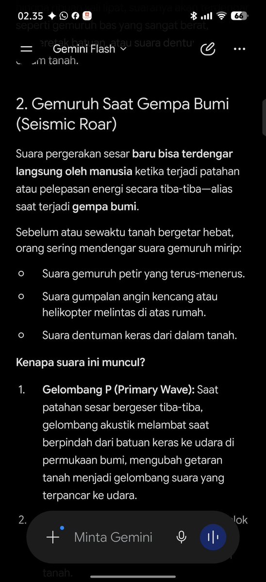 ejaaipongg's tweet photo. 🚨🚨 DENTUMAN BERGEMURUH 

DENTUMAN MALAM INI YANG TERJADI DI CIMAHI, BANDUNG DAN SEKITARNYA.

Info yang beredar di kalangan masyarkat dan terjadi pada pukul setengah 2 dinihari kemungkinan disebabkan oleh pergeseran lempeng sesar lembang. klo liat kjadian d cimahi dsktrnya barusan sih..mirip kejadian tahun 2010 di Jogja, saat gunung merapi akan meletus besar..disertai dentuman gemuruh terus terusaan itu tanda-tanda gempa vulkanik..

Sampai saat ini belum ada kepastian jelas dan detail dari BMKG terkait suara dentuman bergemuruh ini.

STAY SAFE WARGA JABAR