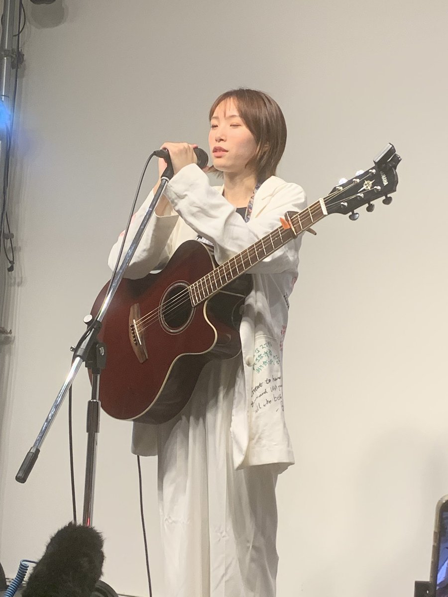 Neihai123's tweet photo. #ゆずな
#櫻チル
#残像になりたい
すてきなライブをありがとう。ゆずなさんの歌をしっかり心に刻み込みました。出会えてよかった。 https://t.co/dGKEhY9scF