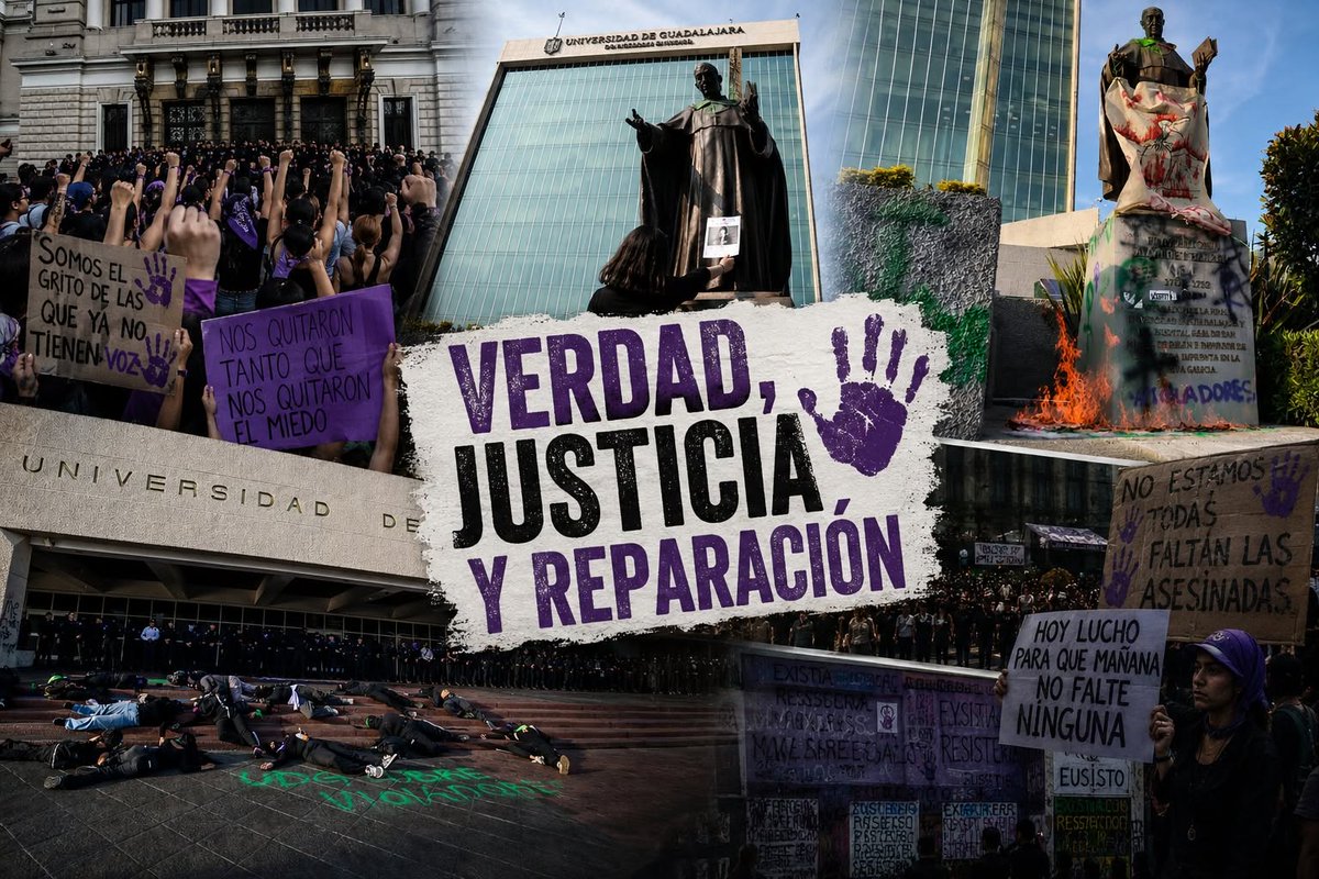 laudegnomecuida's tweet photo. Verdad, justicia y reparación para todas las víctimas de la Universidad de Guadalajara.

Porque la memoria no se borra, la dignidad no se negocia y los derechos no prescriben. 💜

#VerdadJusticiaYReparación #UniversidadDeGuadalajara #RompeElSilencio #LaUdeGNOMeCuida #JusticiaYA https://t.co/Fy3AIrWD1j