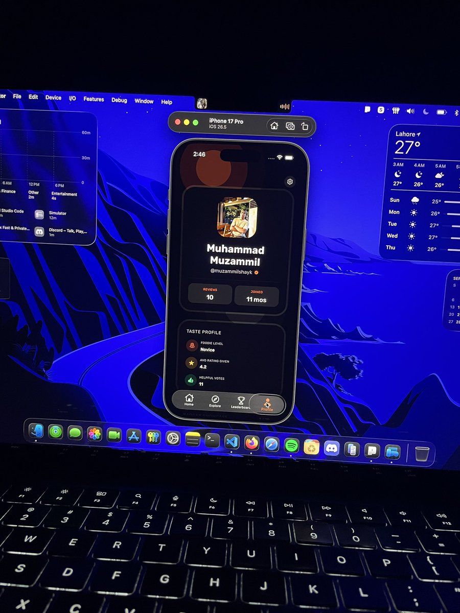 theshayksaab's tweet photo. native liquid glass dock for Byters App. currently in development 🤩 https://t.co/2I2vxB9iv1