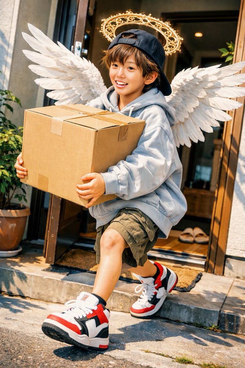 aiangelboys2024's tweet photo. みんなおはよ〜☔️
今から兄ちゃんのお手伝い💪
ちょっと涼しくなってきたからいい感じ♪
帰って来れるのは夕方かなあ？🌆
今日も一日よろしくおねがいします✨
みんなも良い一日になりますように🙏
それじゃいってきまーす👋

あっ！あとフォロワーさん2100人になってた🙌 https://t.co/PIGYVSRkt4