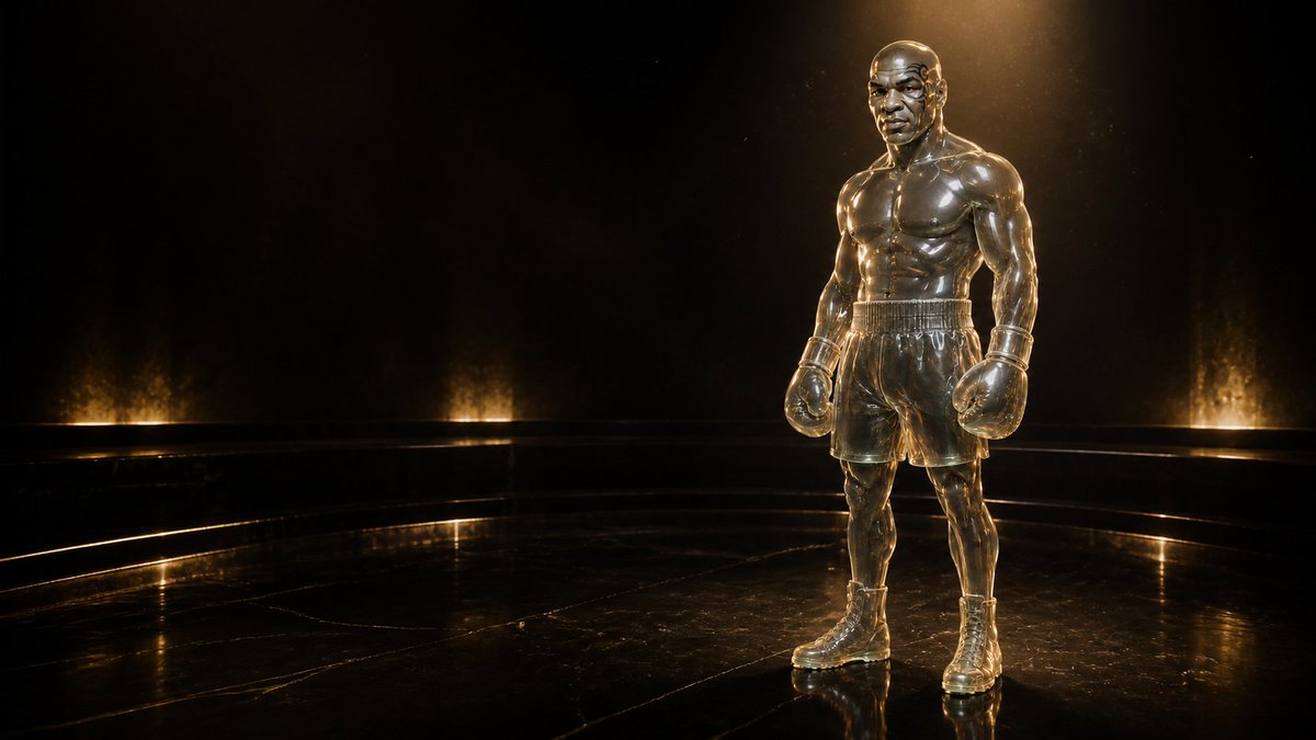 MikePonsonSOL's tweet photo. No flesh. No fear. No fold.  
$PONSON is coming. 
THE GLASS NEVER FOLDS. https://t.co/7W2FNXfF4U