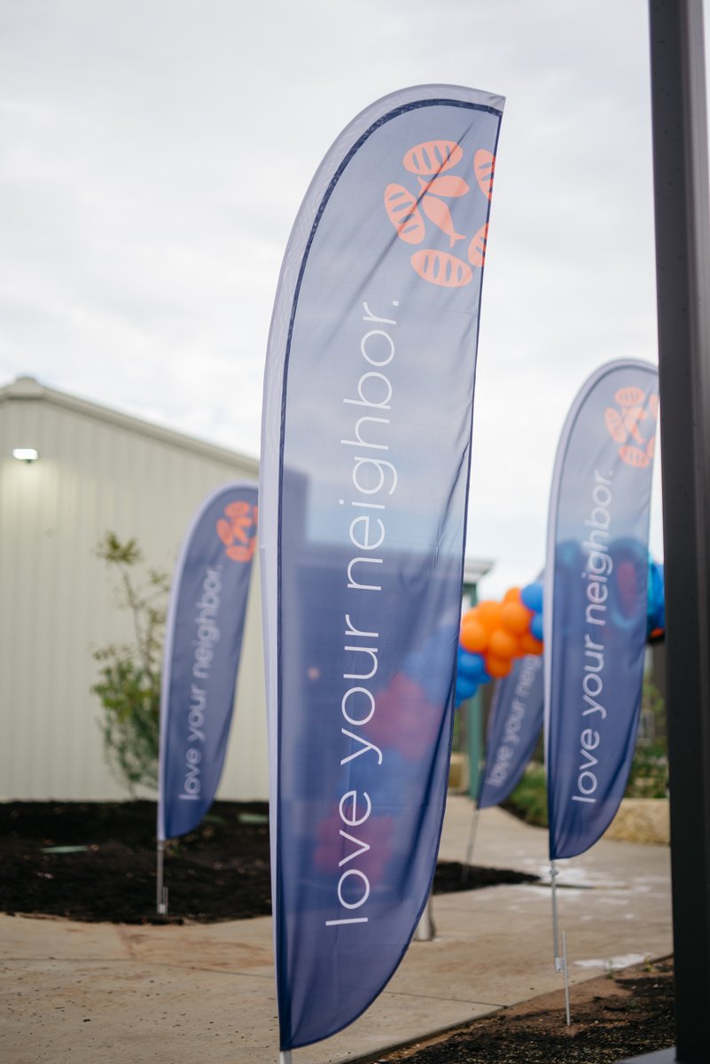 mobileloaves's tweet photo. Registration is open for Mobile Loaves & Fishes’ second annual Love Your Neighbor 5K!

Join us at Community First! Village on Saturday, September 19th for this one-of-a-kind race with a course winding through our unique tiny home community that our formerly homeless neighbors call home.

Bring the whole family for face painting, food trucks, balloon art, a Welcome Home card-making station for our neighbors, and opportunities for you to tour model homes on our expansion property. You won't want to miss post-race treats that you can purchase from TacoMan512, Travelin' Tom's Coffee, JP's Pancake Company and Juiceland.

Come run, walk, celebrate and love your neighbor with us! Register today at https://t.co/Ih4VCb1oNw!