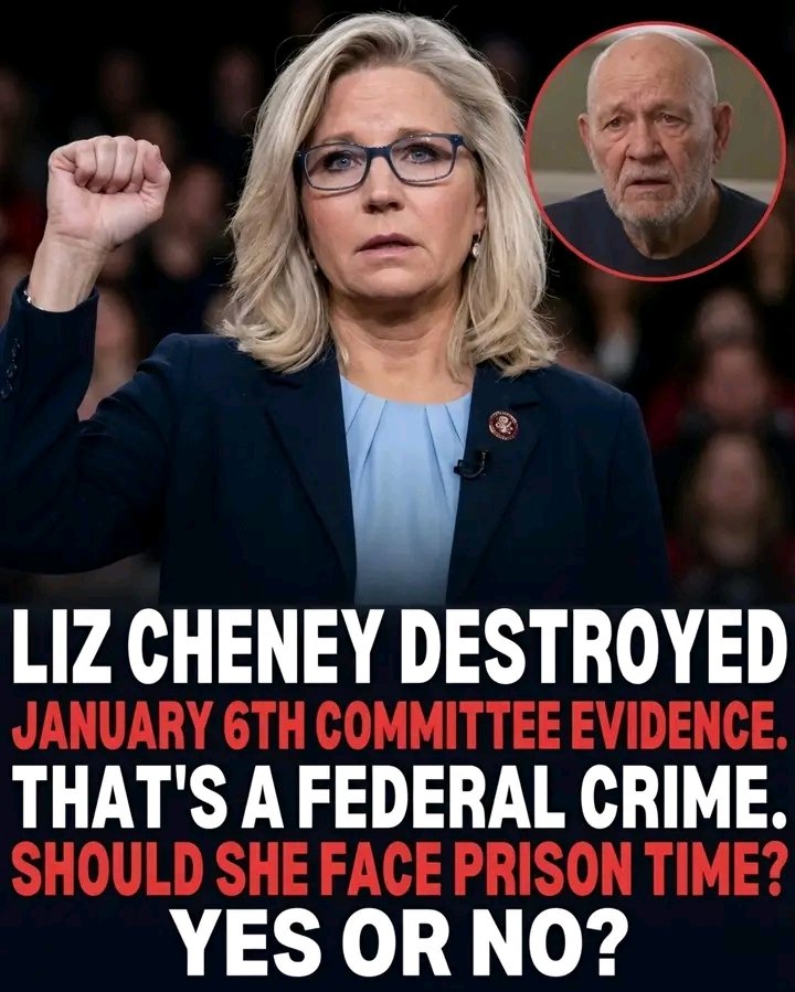 DerekJohnsmvr's tweet photo. Should Liz Cheney face prison time? https://t.co/aN1fWkkx2v