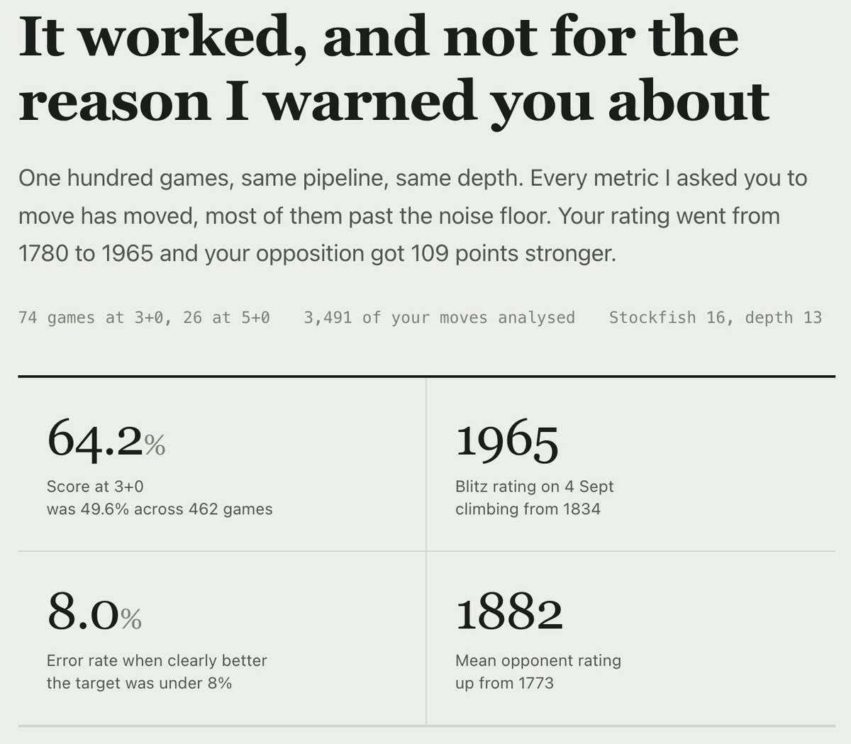 vahaging's tweet photo. Later uploading next 100 games it confirmed that every metric has been improved. https://t.co/RKApBYhVeh