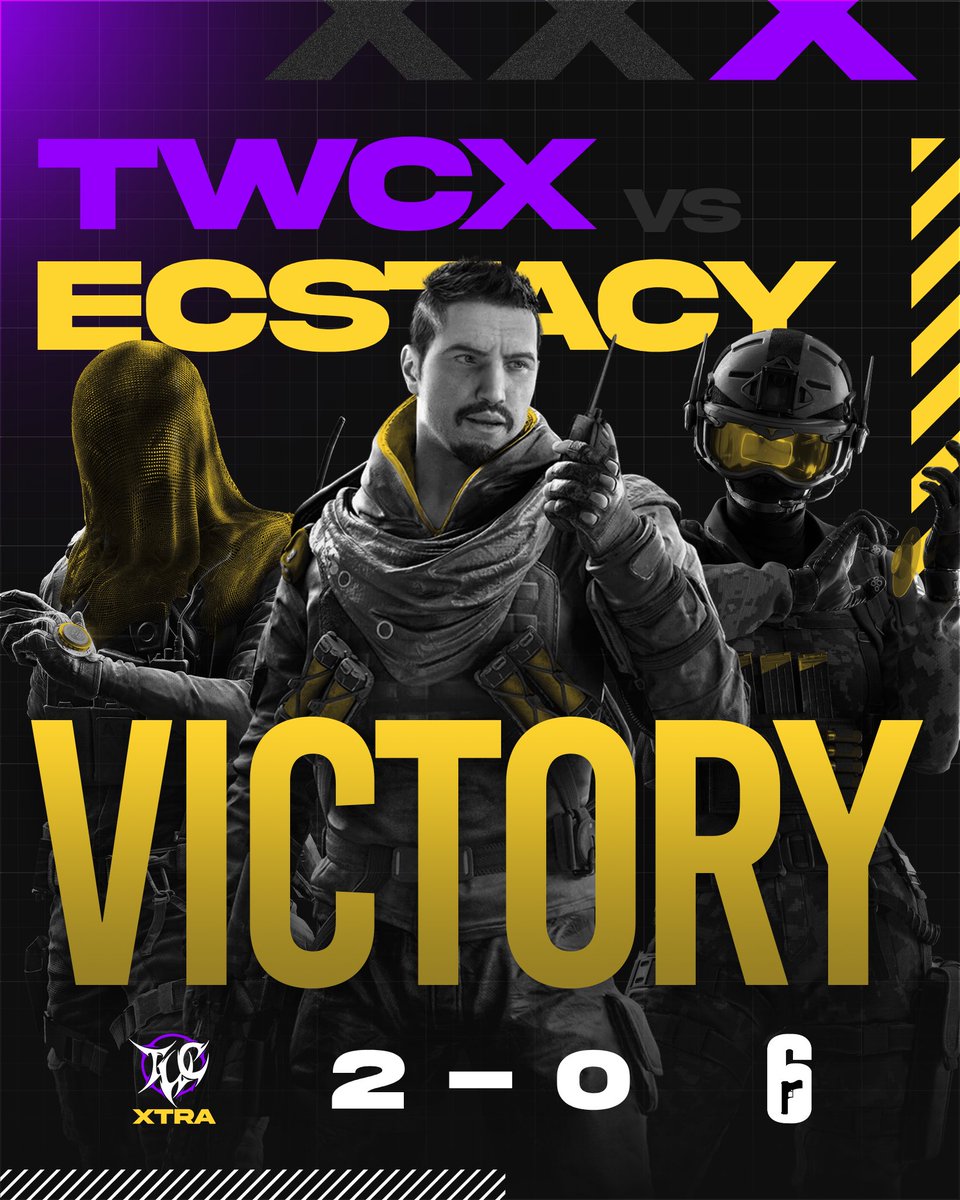 TWCXgg's tweet photo. A quick 2-0, that’s all we needed 🥱
GGs to Ecstacy, as we continue our run through XGS 😈🏆
#TWC | #RISEabove | #Born2Win https://t.co/vx6C32vrnG