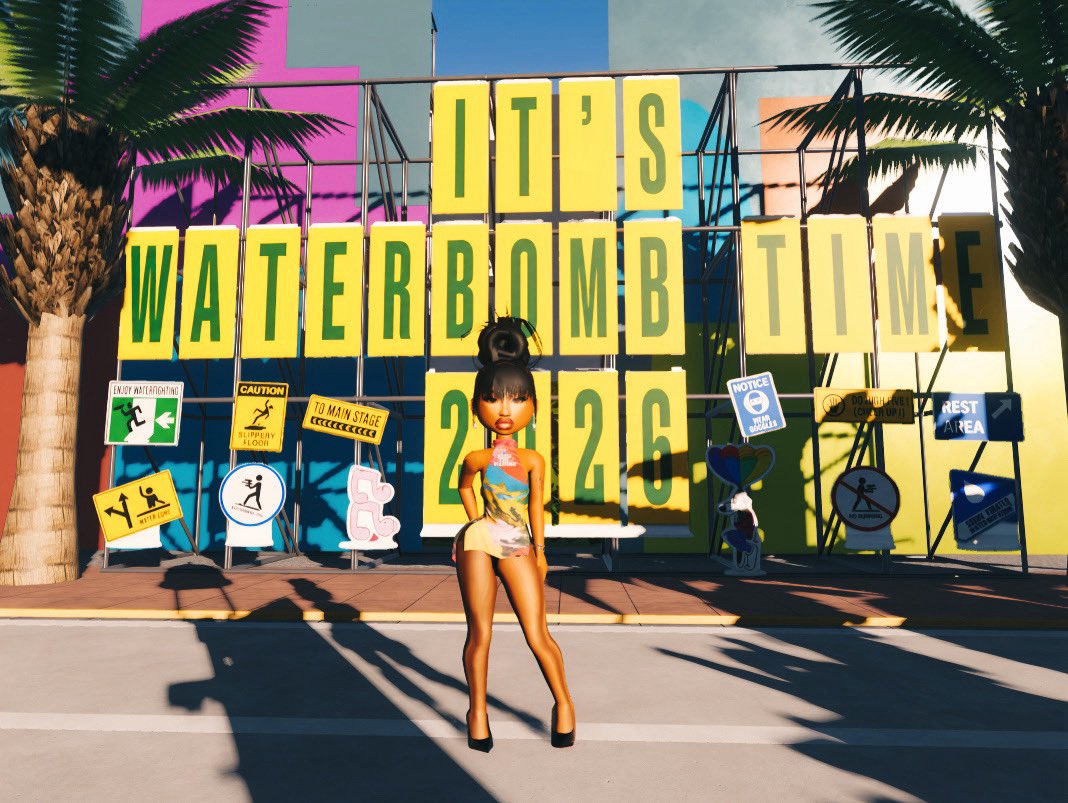 NelliTheDiamond's tweet photo. Your girl popped up at the WaterBomb 2026 festival!! ποΈβοΈπ©·ππ #Waterbomb2026 #TheDiamond #NelliTheDiamond #Roblox https://t.co/65fUtKTgE3