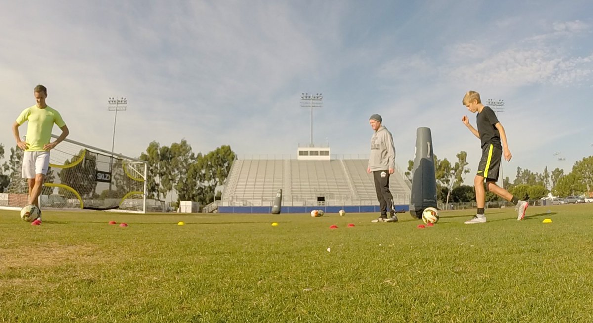 BeastModeSoccer's tweet photo. Going through some old footage. 
10 years old.
A session with @stuholden  and Tony Gustavsson's son https://t.co/Rr61QWVhmN