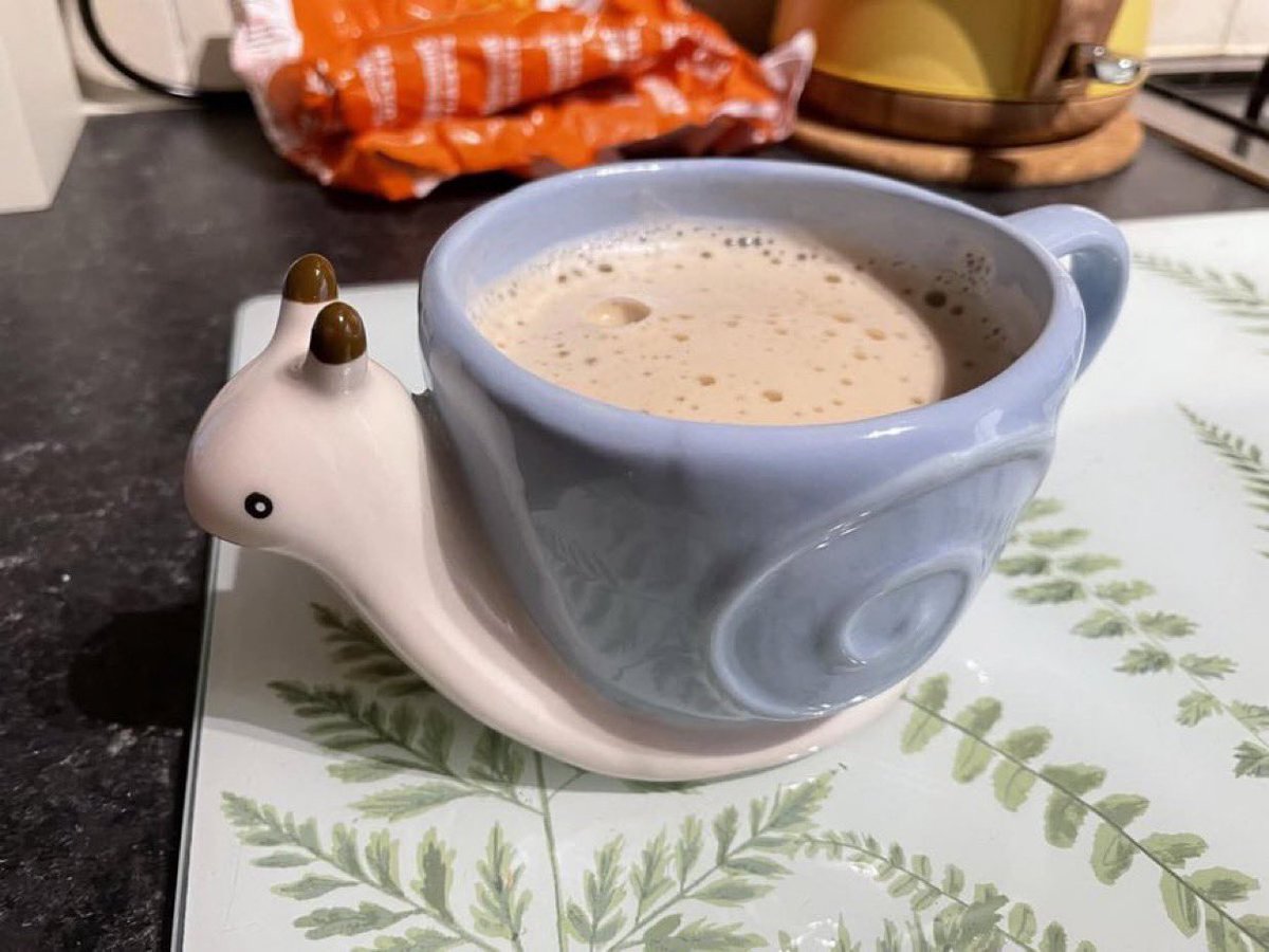 ElyfaeFeelings_'s tweet photo. snail mug 🐌 https://t.co/hs1nBALwBV